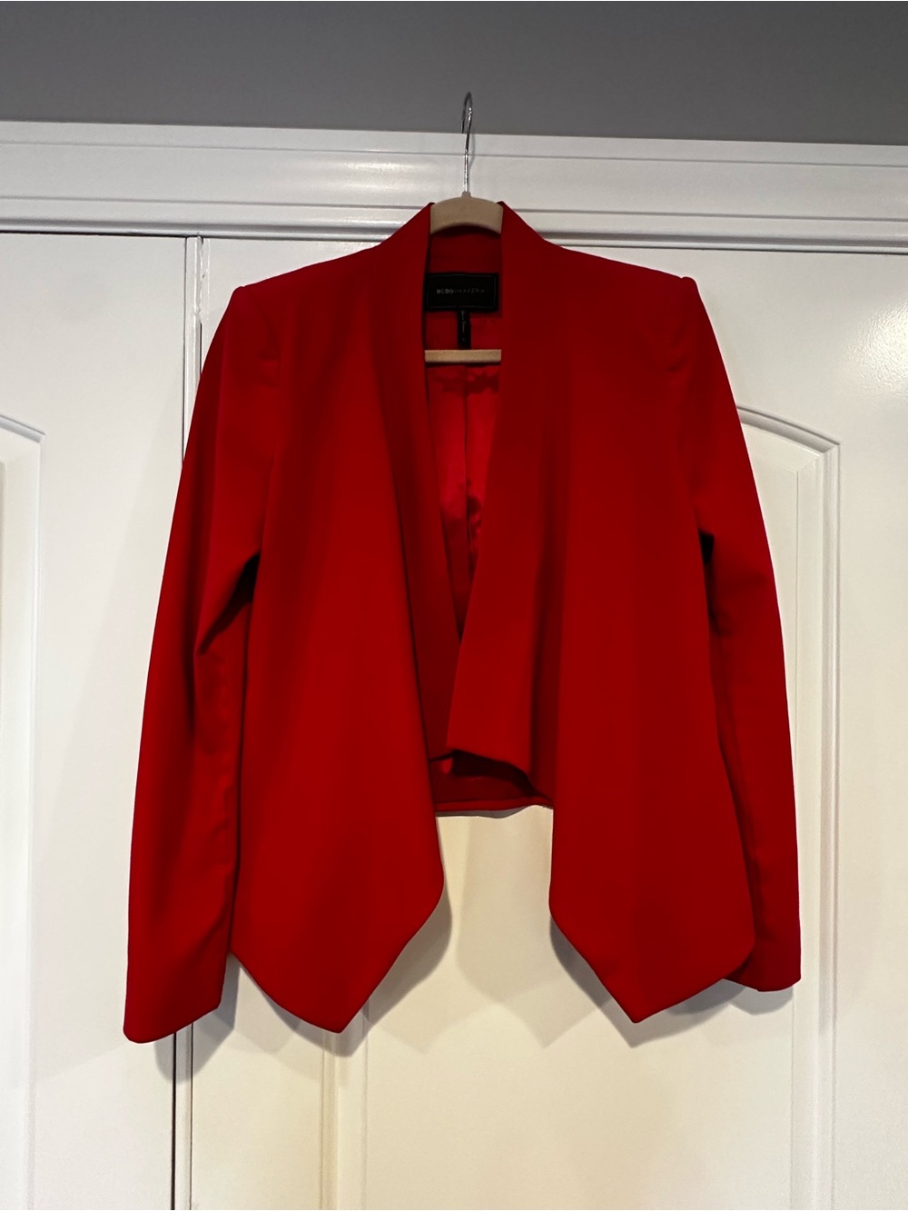 BCBGMAXAZRIA Aubree Red Blazer